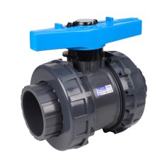 Vanne piscine - 75 mm - Femelle à coller - Joint EPDM - PVC pression