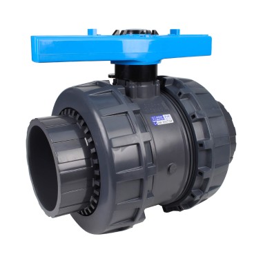 Vanne piscine - 110 mm - Femelle à coller - Joint EPDM - PVC pression