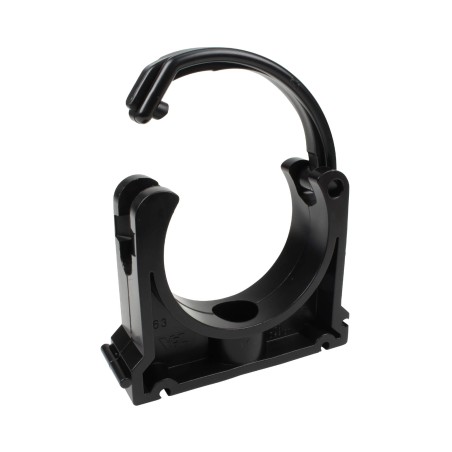 Collier clips pour tube PVC 63 mm