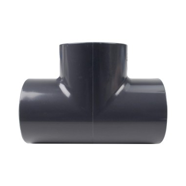Té 90° égal  - 40 mm - Femelle à coller - PVC Pression