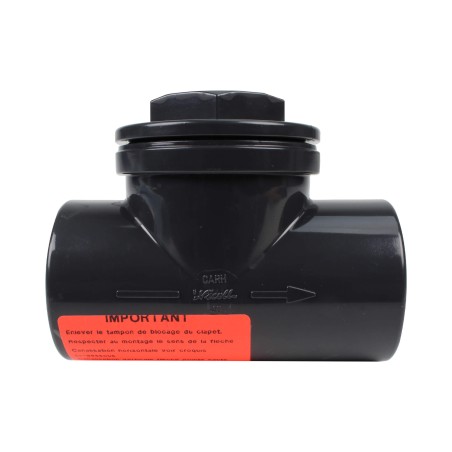 Clapet anti retour - 40 mm - Femelle à coller - PVC Pression