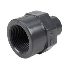 Embout mixte - 20/16 mm - Mâle/Femelle à coller - Taraudé 3/4'' - PVC Pression