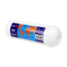 Cartouche en ligne charbon AIC-2S AQUAPRO 6'' taraudé 1/4''