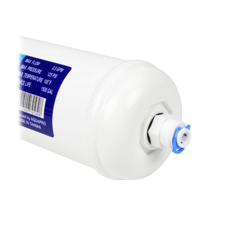 Cartouche en ligne ultrafiltration AUF AQUAPRO 12'' raccords rapides 1/4''