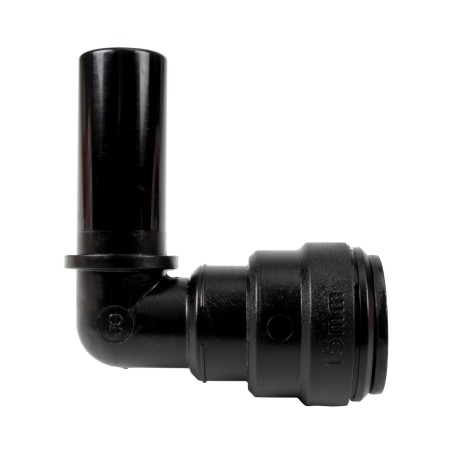 Equerre queue lisse - Raccord rapide 15 mm