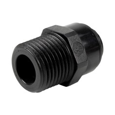 Union simple mâle fileté 1/2" - Raccord rapide 12 mm 2