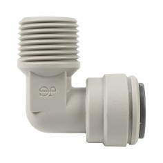 Equerre mâle fileté 3/8" - Raccord rapide 3/8" 2