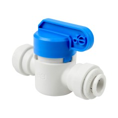 Vanne 1/4 raccord rapide 1/4" 2