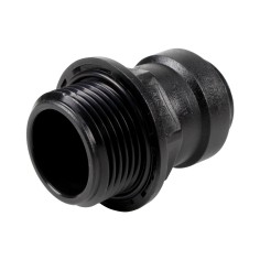 Union simple mâle fileté 3/4" - Raccord rapide 15 mm 2