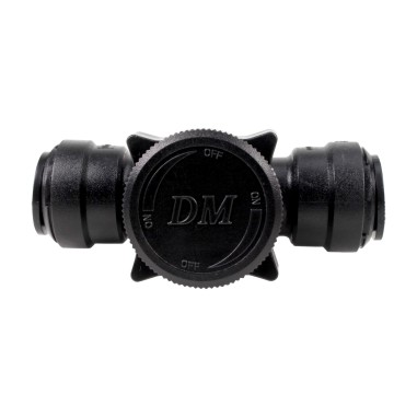 Robinet d'arrêt d'urgence - Raccord rapide 15 mm