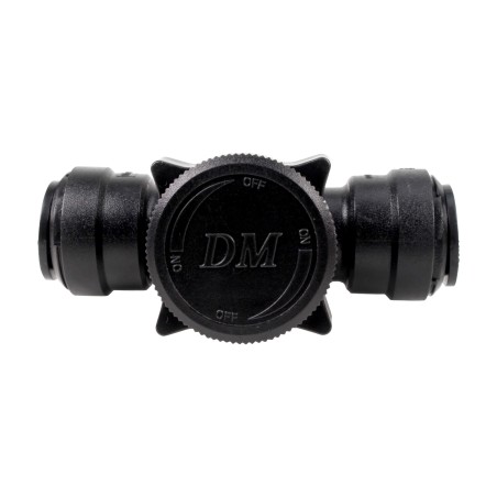 Robinet d'arrêt d'urgence - Raccord rapide 15 mm