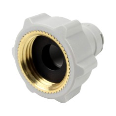 Union simple femelle taraudé 1/2" laiton - Raccord rapide 1/4"