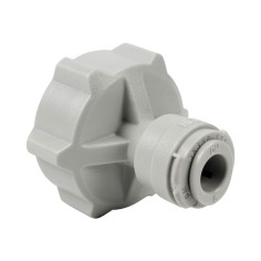 Union simple femelle taraudé 1/2" laiton - Raccord rapide 1/4" 2