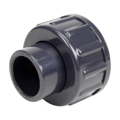 Demi union trois pièces pour débitmètre à ludion 20 mm