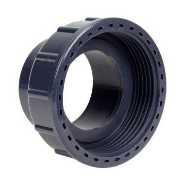 Demi union trois pièces pour débitmètre à ludion 75 mm