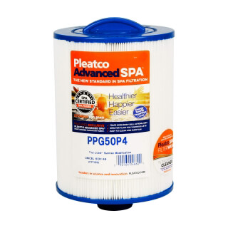 Filtre PPG50P4 Pleatco Standard - Compatible Unicel 6CH-49 - Filbur FC-0314 - Filtre Spa bain remous