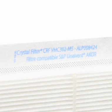 Filtre à air M5 compatible VMC S&P Unelvent® AKOR HR après 2009 - Insufflation