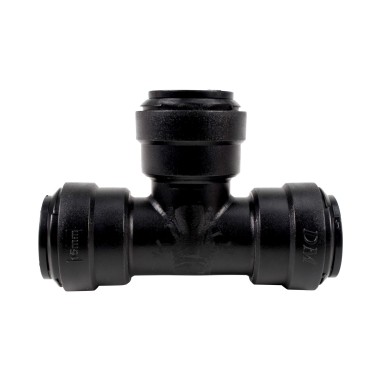 Té égal raccord rapide 15 mm