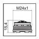 Aérateur caché STD M24x1 - 004005 - Copyright Waterconcept