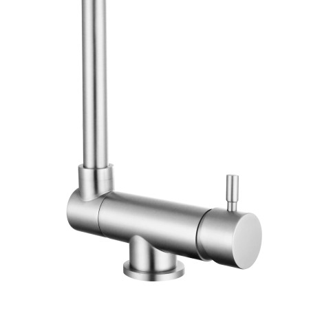 Robinet mitigeur 3 voies rabattable - Arches - Nickel Brossé