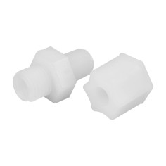 Raccord porte membrane droit 1/8'' vers 1/4'' tube type Jaco