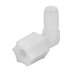 Raccord porte membrane coude 1/8'' vers 1/4'' tube type Jaco