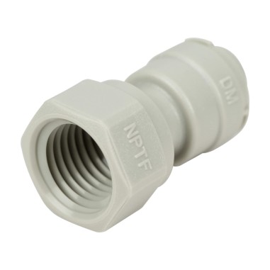 Union adaptateur - Femelle taraudée 1/4'' - Push in 1/4''