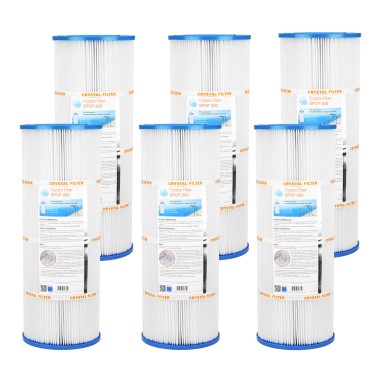 Filtre SPCF-200 - Crystal Filter® - Compatible Waterair® Escawat® (lot de 6) - Cartouche filtre piscine