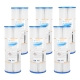 Filtre SPCF-200 - Crystal Filter® - Compatible Waterair® Escawat® (lot de 6) - Cartouche filtre piscine