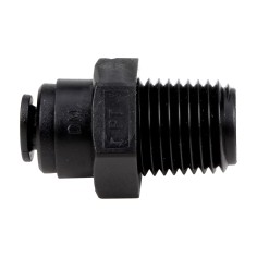 Union simple - Mâle filetée 1/4'' - Push in 5 mm 2