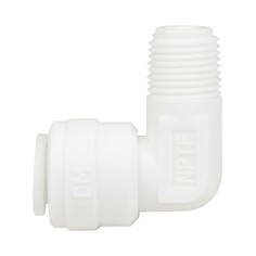 Equerre filetée 90° - Mâle filetée 1/8'' - Push in 1/4'' 2