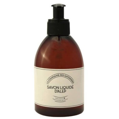 Lot de savons liquide Noir et d'Alep 300 mL - 006014 - Copyright Waterconcept