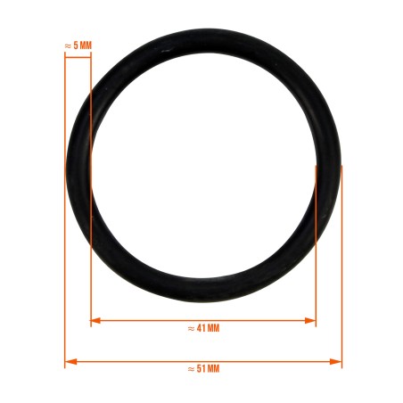 Joint torique pour ''union trois pièces'' 40 mm - PVC Pression