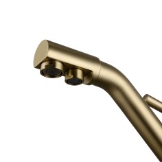 Robinet mitigeur 3 voies - Samoa - Or brossé 2