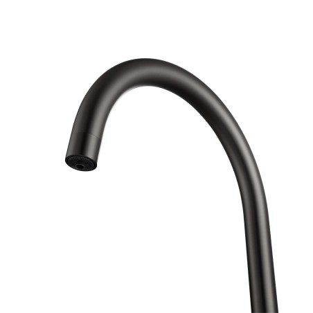 Robinet col de cygne 3 voies -  Biscayne V2 - Gris Mat