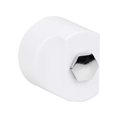 Bouton blanc robinet dauphin - DV056DCR
