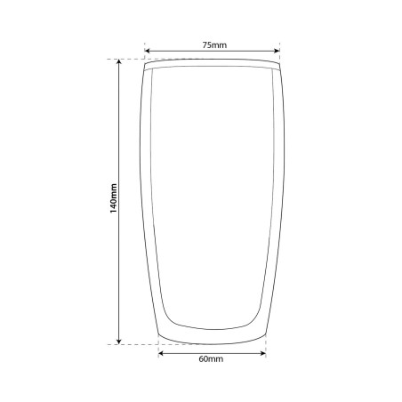 Tasses / verres à café latté en verre double paroi - Filter Logic® CFL-670B
