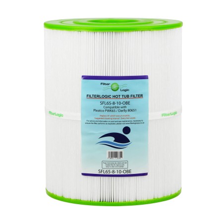 Filtre Filter Logic SFL65-8-10OBE - Cartouche Spa et Jacuzzi compatible Pleatco PWK65 Darlly SC713