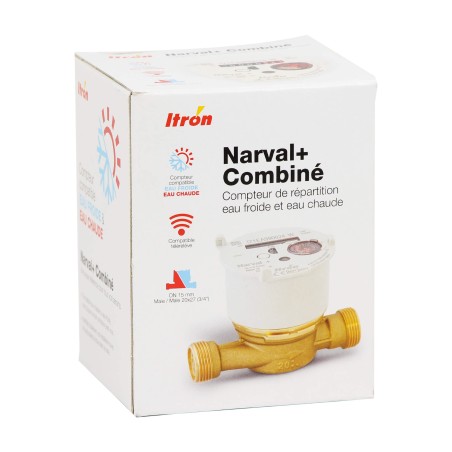 Compteur d'eau divisionnaire NARVAL + Itron 