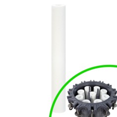 Cartouche sédiment SPUN PP spécial carter multi cartouche 20 pouces - 10 micron nominal - 500 mm