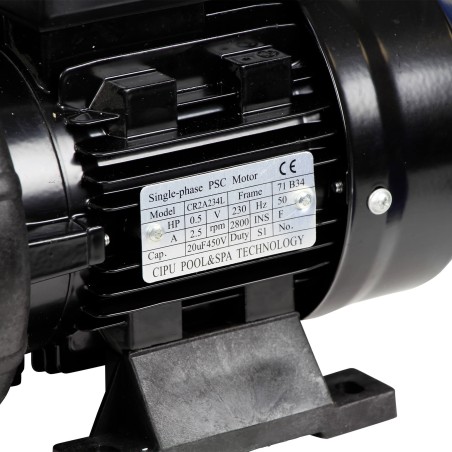 Pompe piscine 0,5 HP - Débit 14.4 m³/h