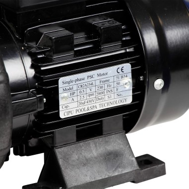 Filtre Piscine complet 11.4 m³/h avec Pompe - FHP-01-50-P Crystal Filter® 