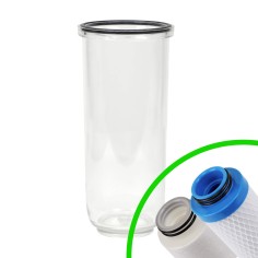 Cuve transparente porte filtre carter P/SENIOR 3P-BX-TS 10'' Atlas Filtri