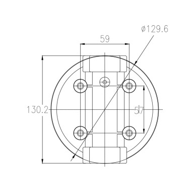 Carter porte filtre FHPP-20 - 20'' entrée sortie 3/4'' - Crystal Filter®