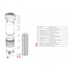 Bouchon de vidange FHPS-02-A-09/10 pour carter Crystal Filter® FHP-02