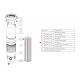 Joint torique FHPS-02-A-06 pour capot carter Crystal Filter® FHP-02