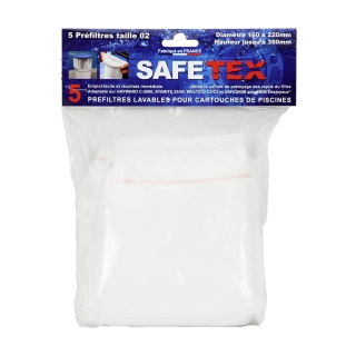 Préfiltre cartouche piscine Safetex® T2