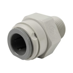 Union simple - Mâle filetée 3/8'' - Push in 1/2''