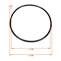 Joint torique pour carter Big Blue 10" et 20'' - Crystal Filter® - FHPP-10BB et FHPP-20BB 2