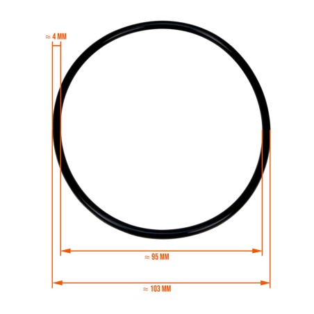 Joint torique pour porte-filtre 20'' - Crystal Filter® - FHPP-20